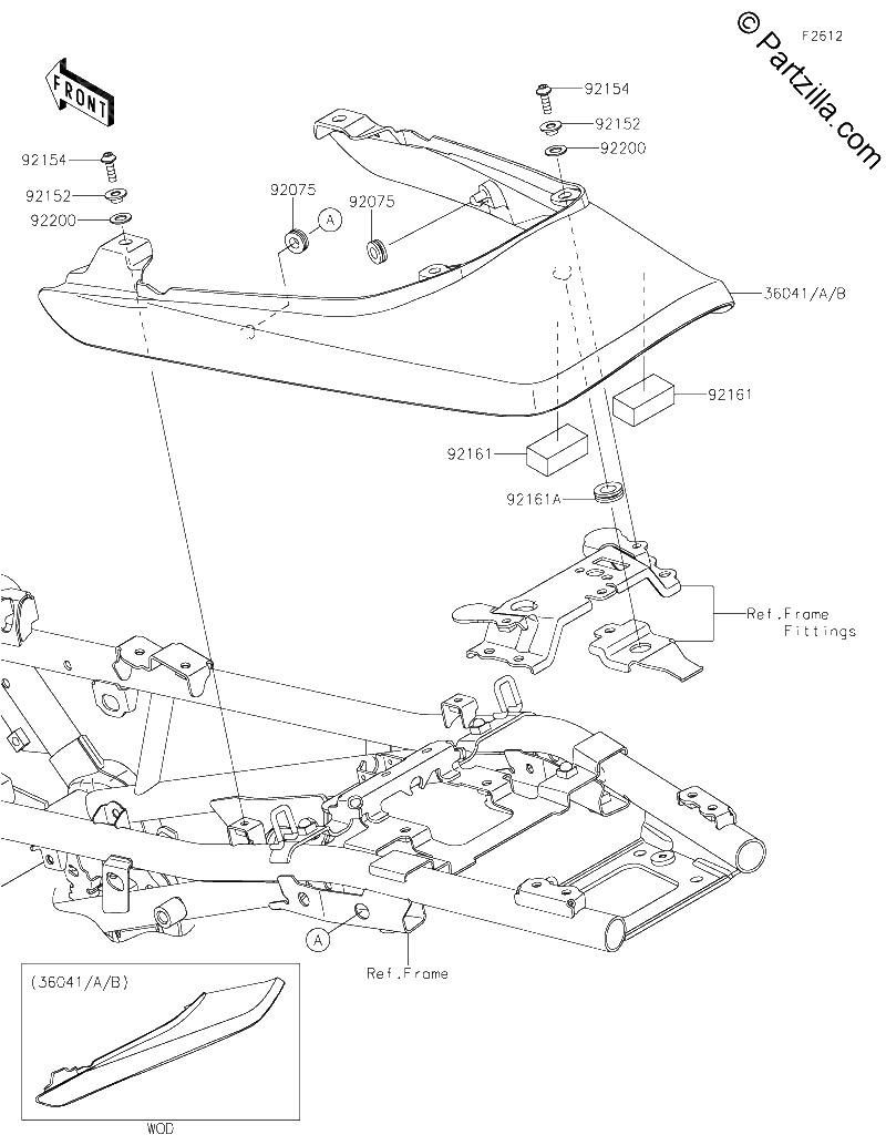 Diagrama de SEAT COVER