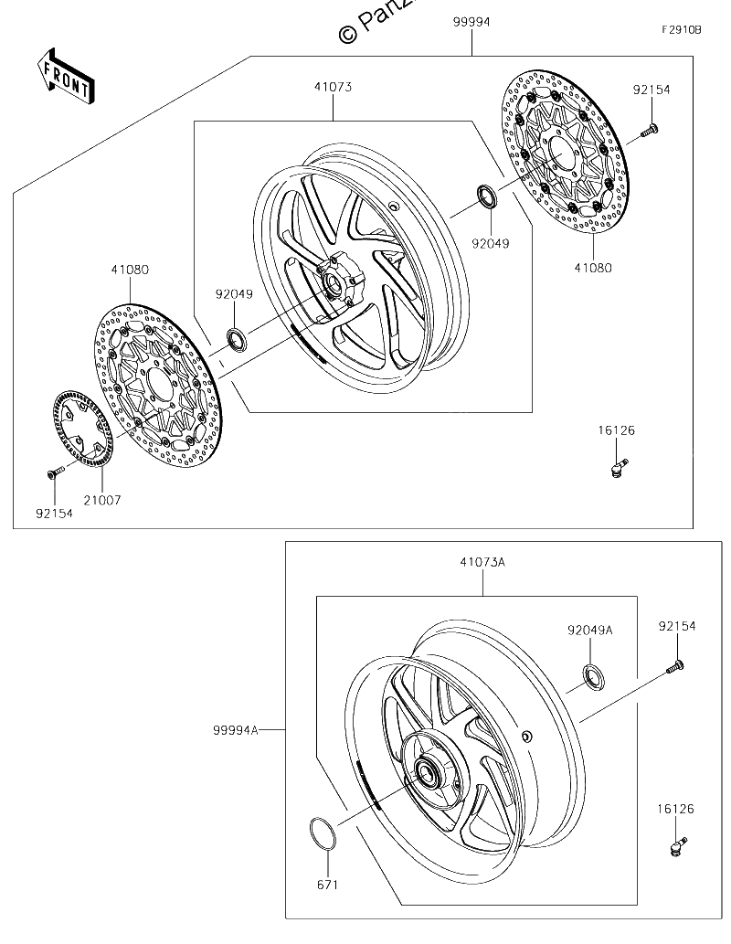 Diagrama de ACCESSORY MARCHESINI WHEEL