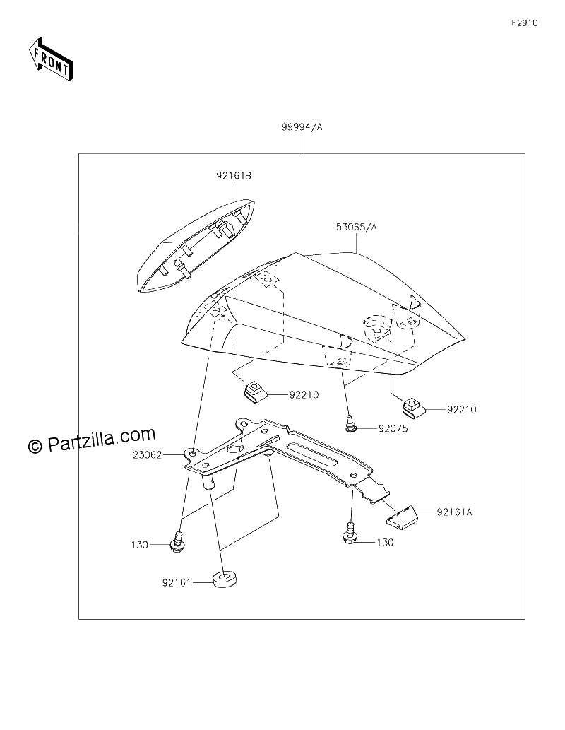 Diagrama de ACCESSORY SINGLE SEAT COVER