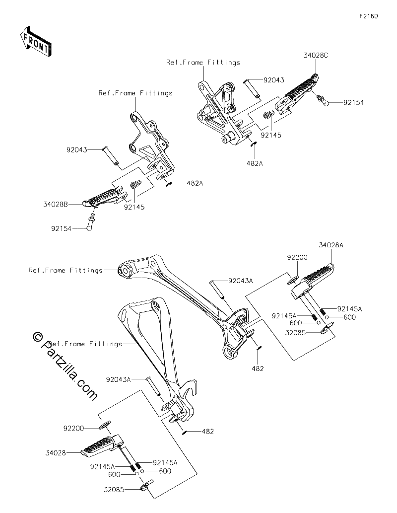 Diagrama de FOOTRESTS