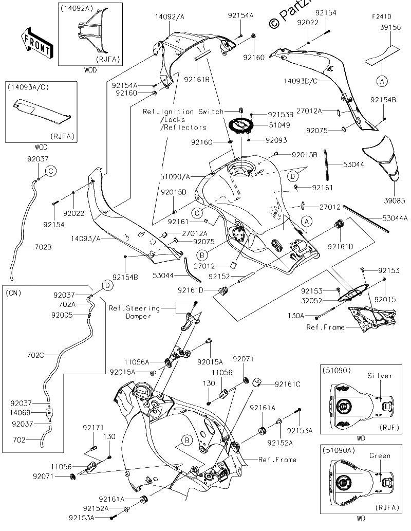 Diagrama de FUEL TANK