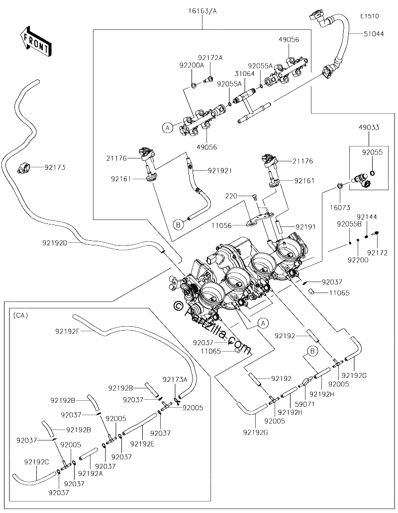 Diagrama de THROTTLE