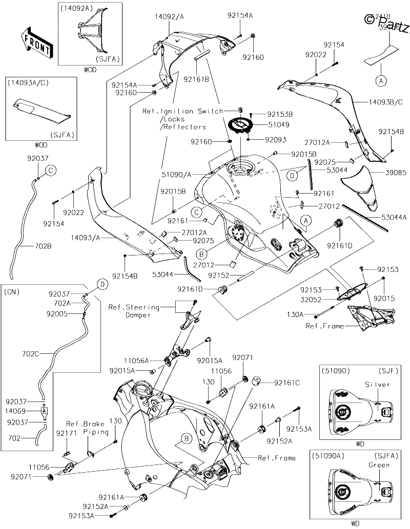 Diagrama de FUEL TANK