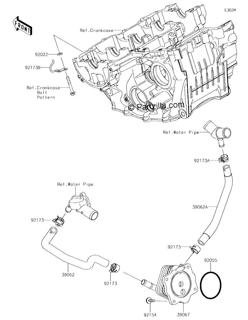 Diagrama de OIL COOLER