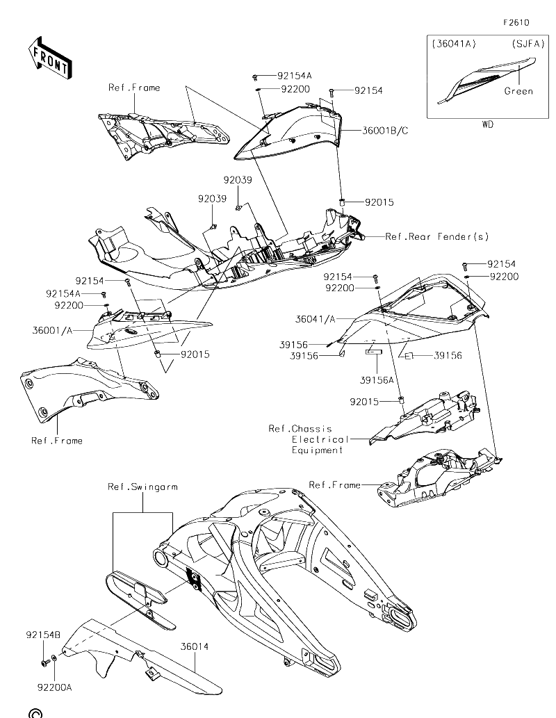 Diagrama de SIDE COVERS CHAIN COVER