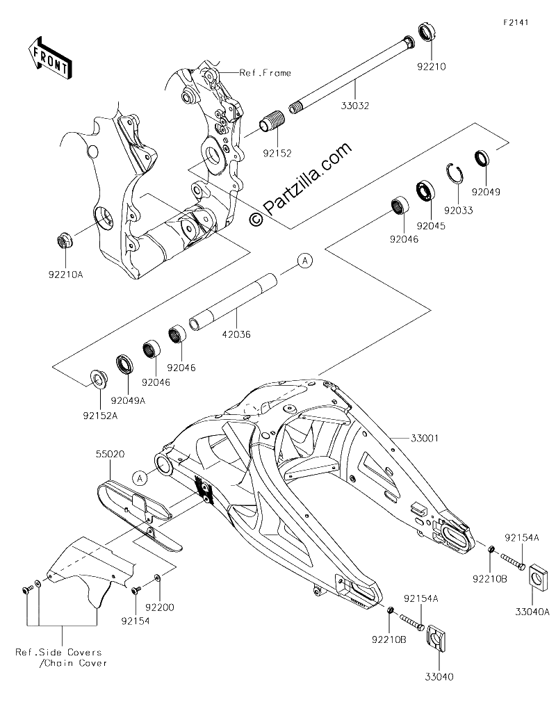 Diagrama de SWINGARM