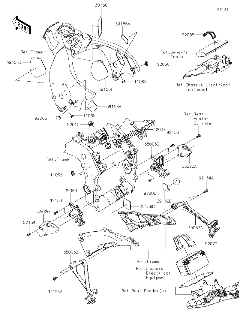 Diagrama de FRAME FITTINGS