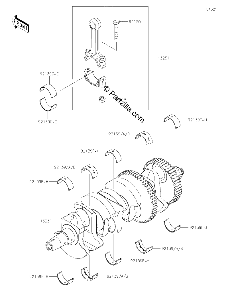 Diagrama de CRANKSHAFT