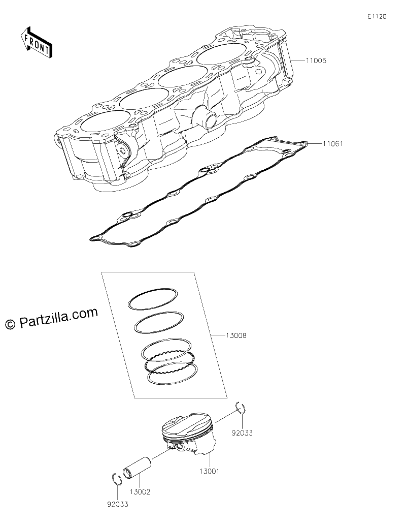 Diagrama de CYLINDER PISTON S