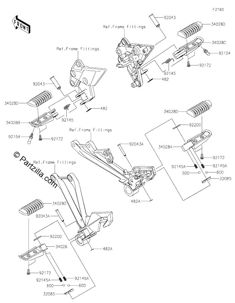 Diagrama de FOOTRESTS