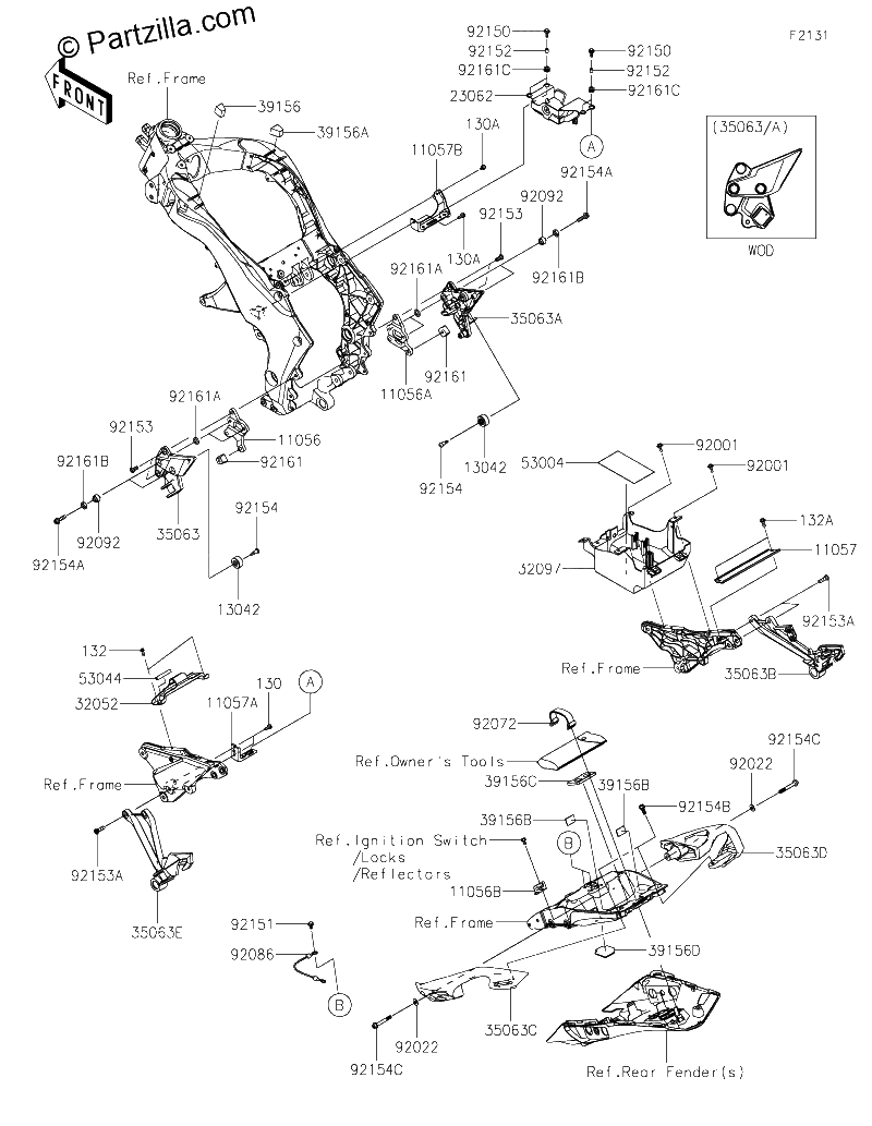 Diagrama de FRAME FITTINGS
