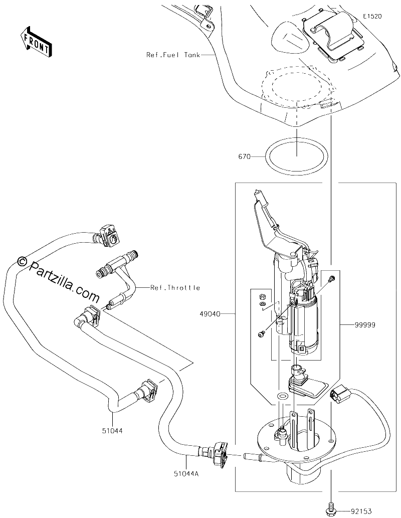 Diagrama de FUEL PUMP