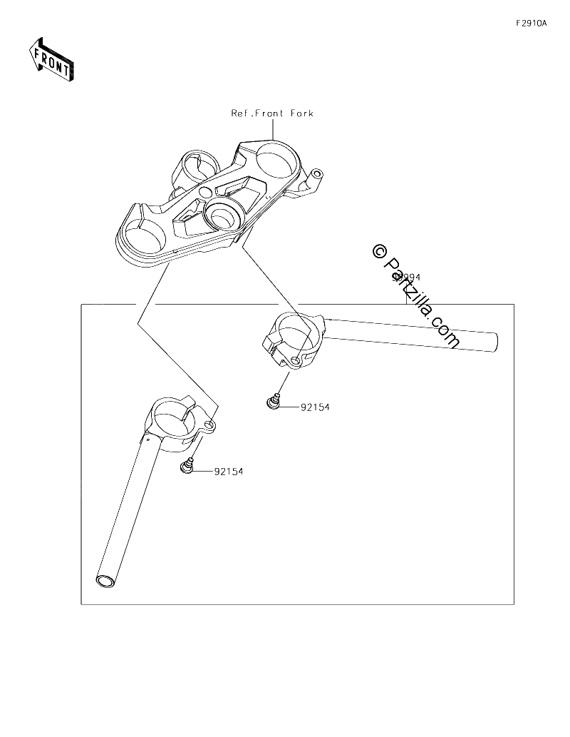 Diagrama de ACCESSORY HANDLE