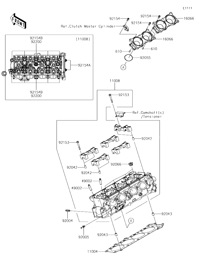 Diagrama de CYLINDER HEAD