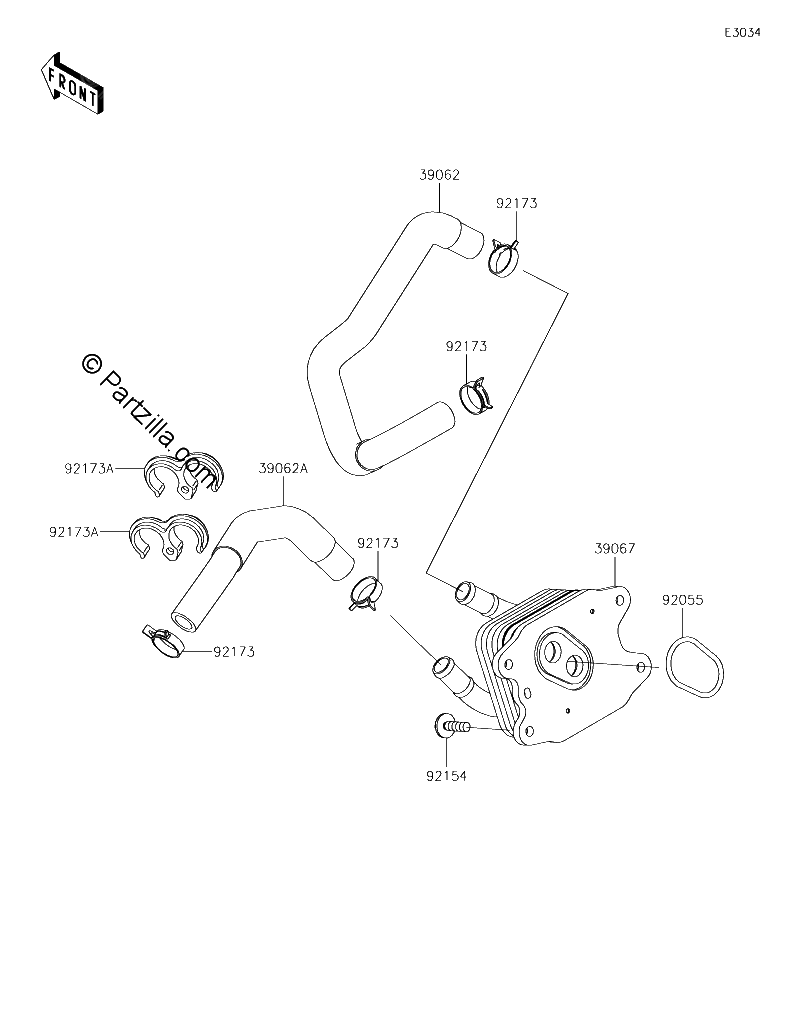 Diagrama de OIL COOLER