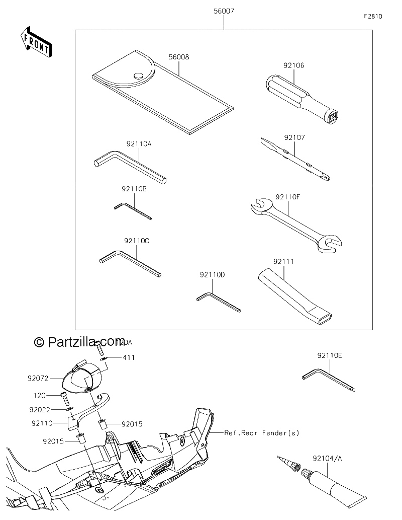 Diagrama de OWNER S TOOLS