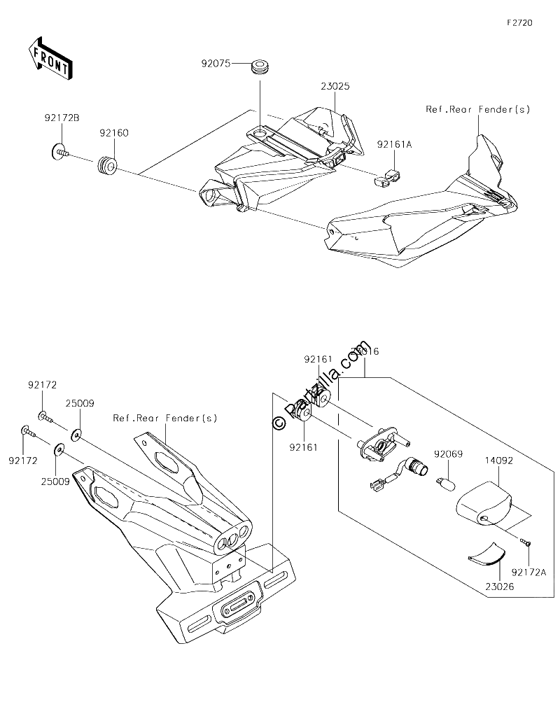 Diagrama de TAILLIGHT S