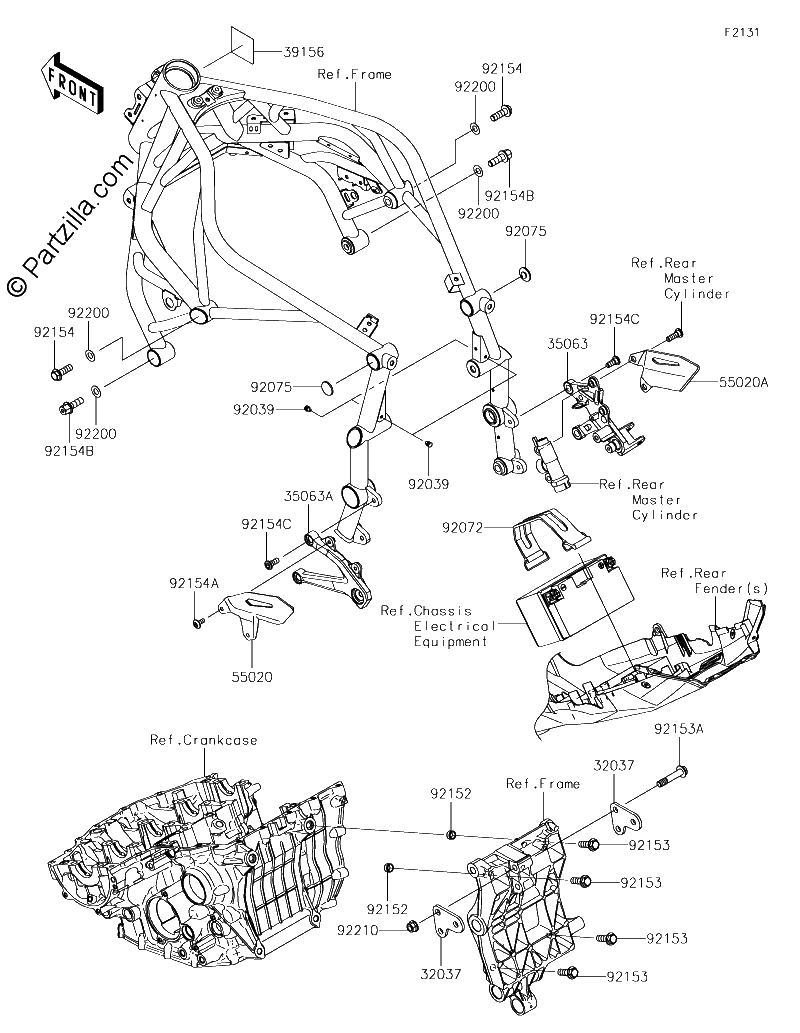 Diagrama de FRAME FITTINGS