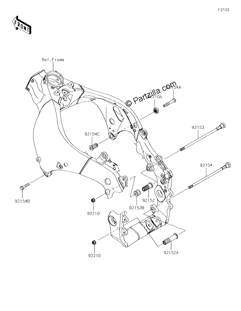 Diagrama de ENGINE MOUNT