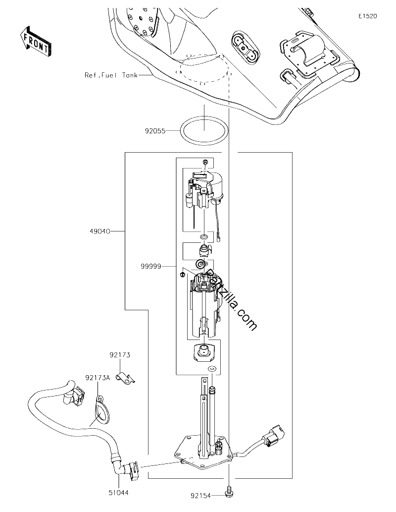 Diagrama de FUEL PUMP