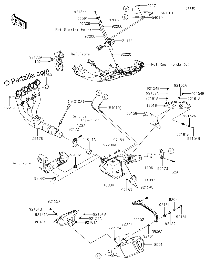 Diagrama de MUFFLER S