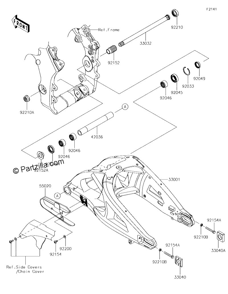 Diagrama de SWINGARM