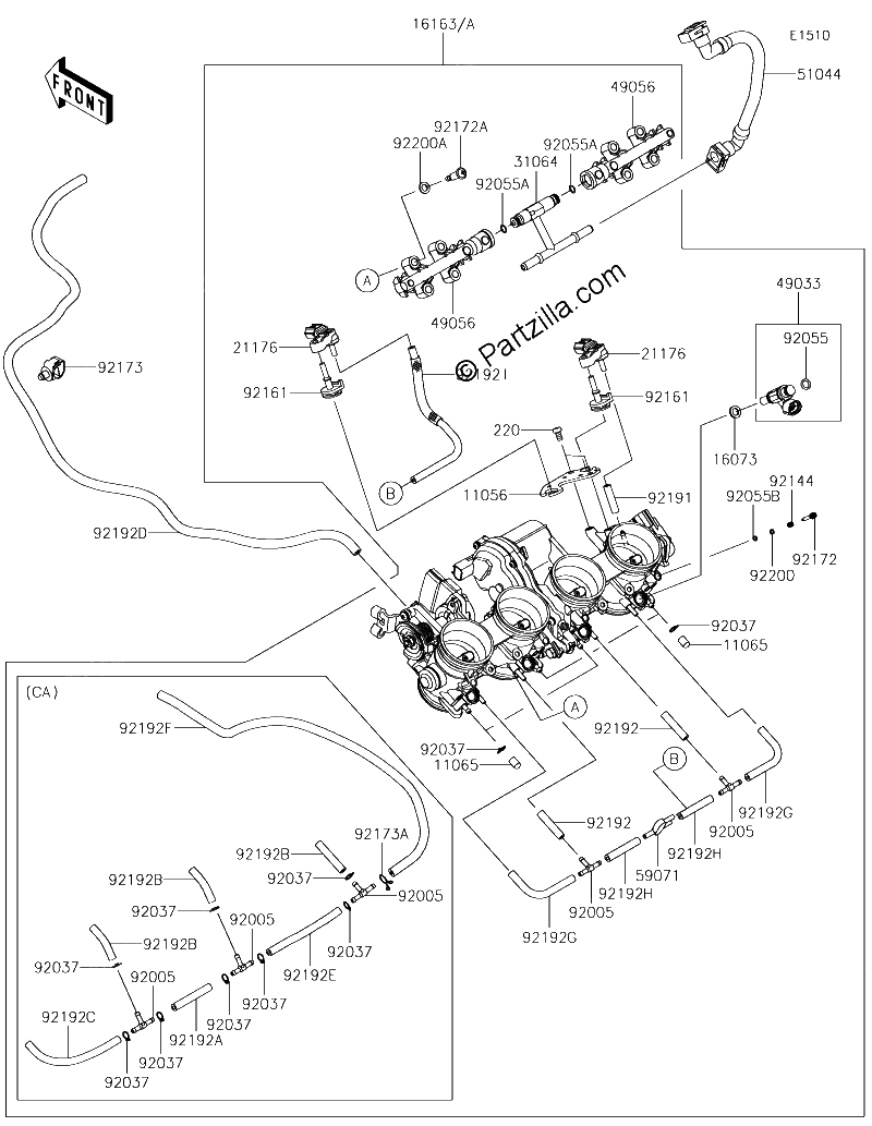 Diagrama de THROTTLE