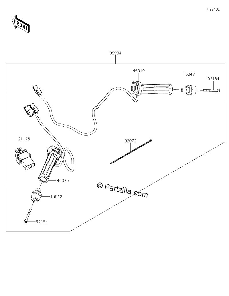 Diagrama de ACCESSORY GRIP HEATER