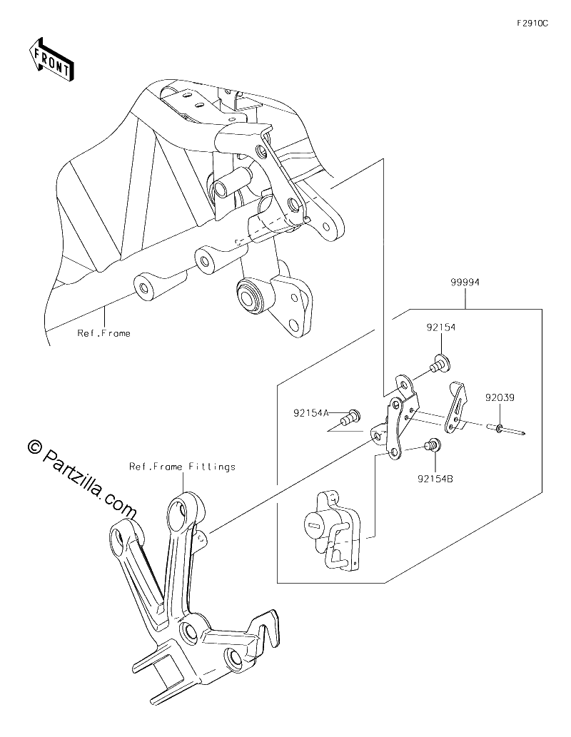 Diagrama de ACCESSORY HELMET LOCK