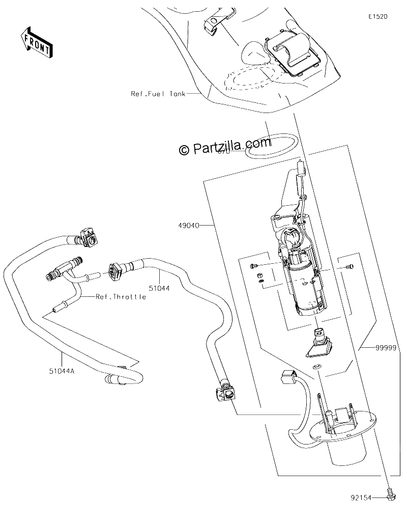 Diagrama de FUEL PUMP