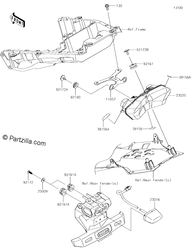 Diagrama de TAILLIGHT S