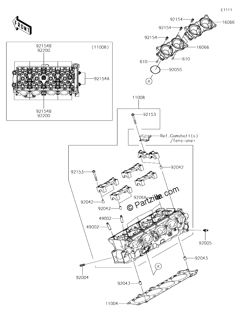Diagrama de CYLINDER HEAD