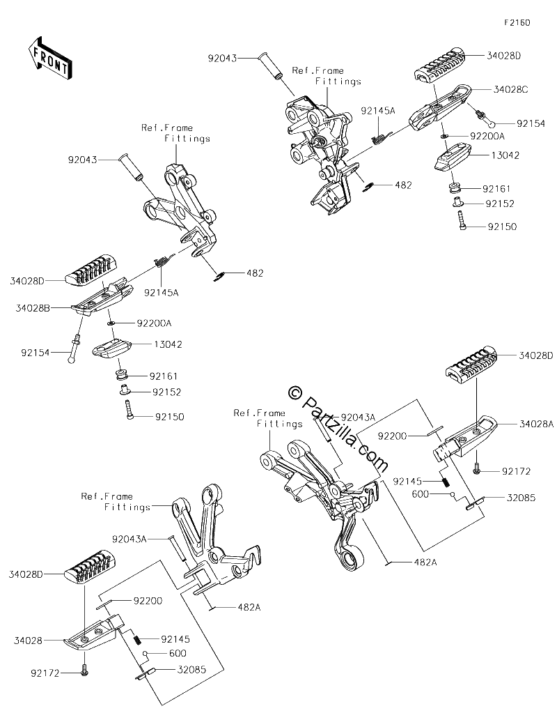 Diagrama de FOOTRESTS