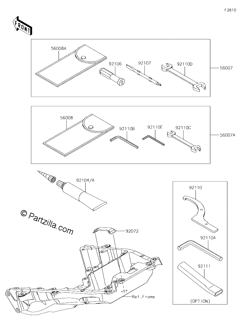 Diagrama de OWNER S TOOLS