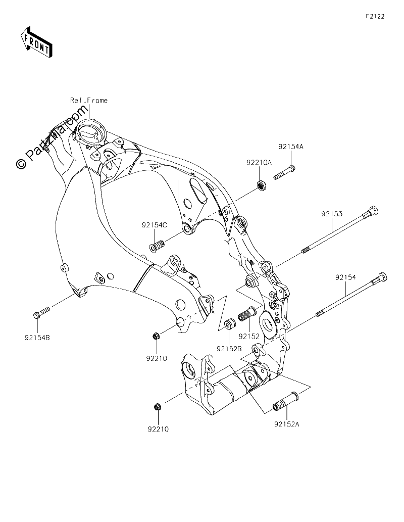 Diagrama de ENGINE MOUNT