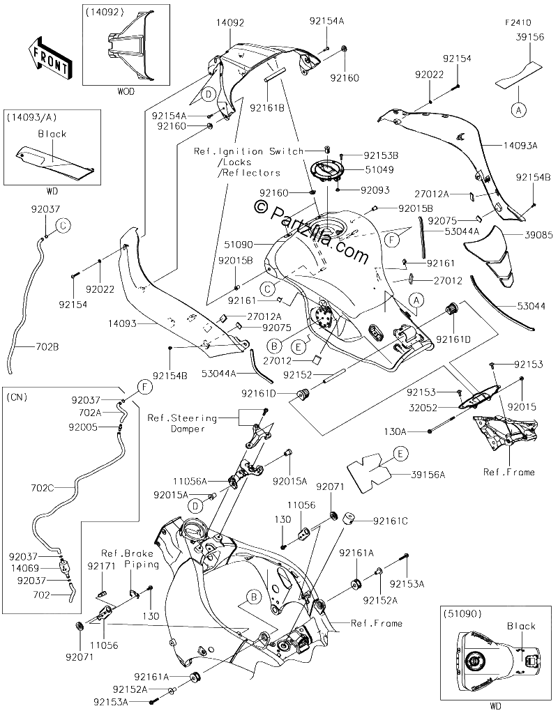 Diagrama de FUEL TANK