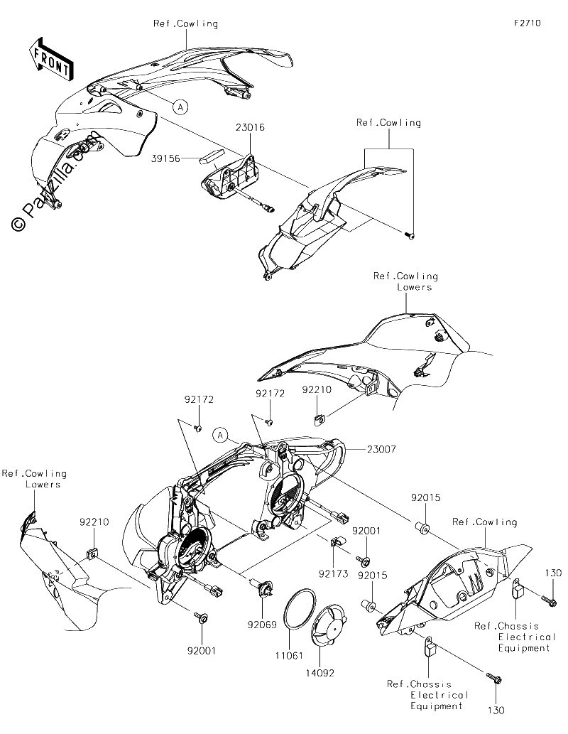 Diagrama de HEADLIGHT S