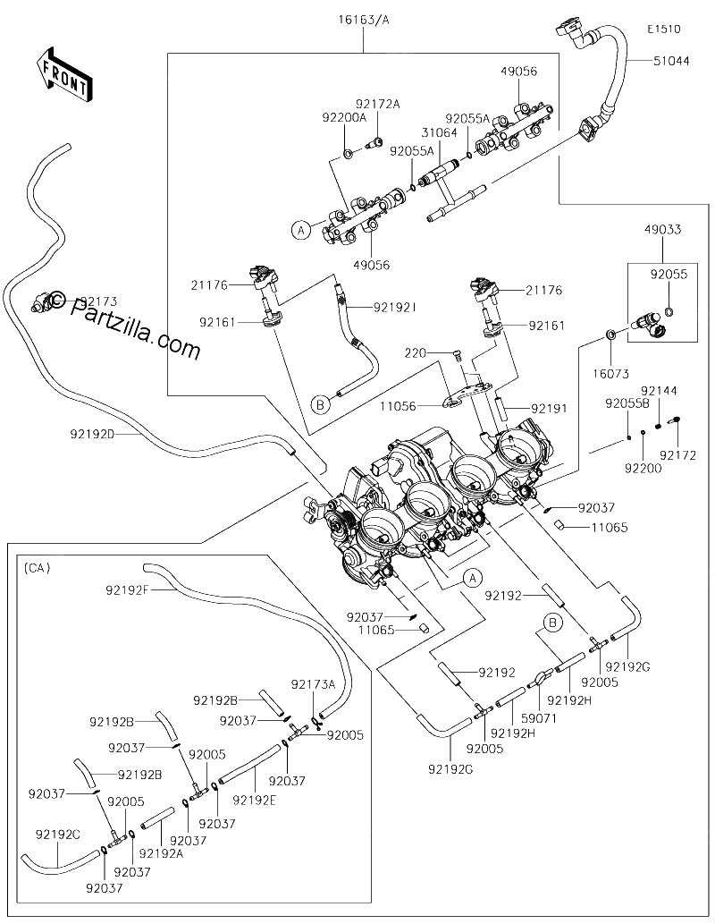 Diagrama de THROTTLE