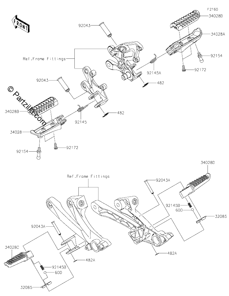 Diagrama de FOOTRESTS