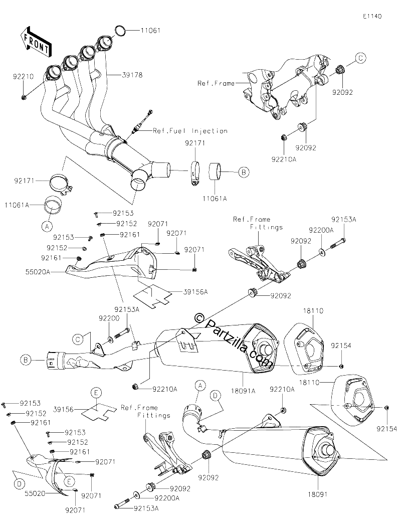 Diagrama de MUFFLER S