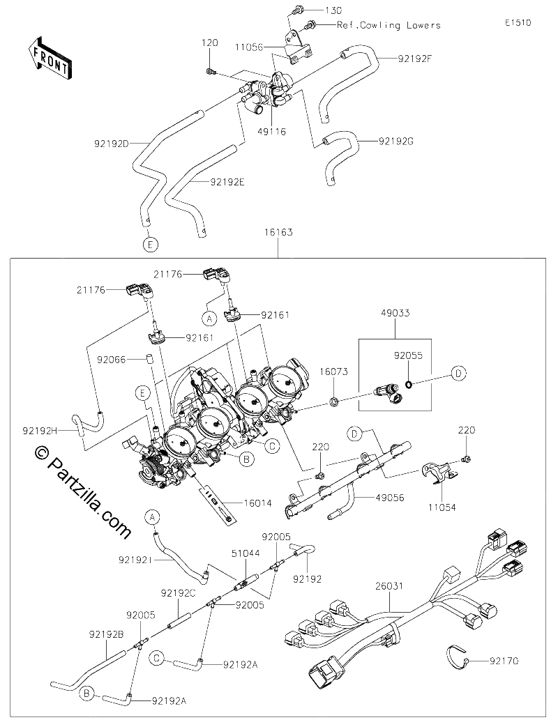 Diagrama de THROTTLE