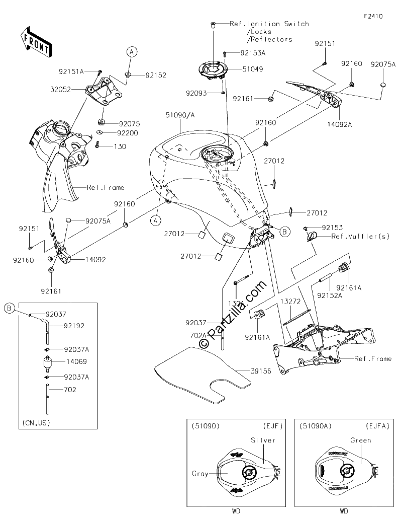 Diagrama de FUEL TANK