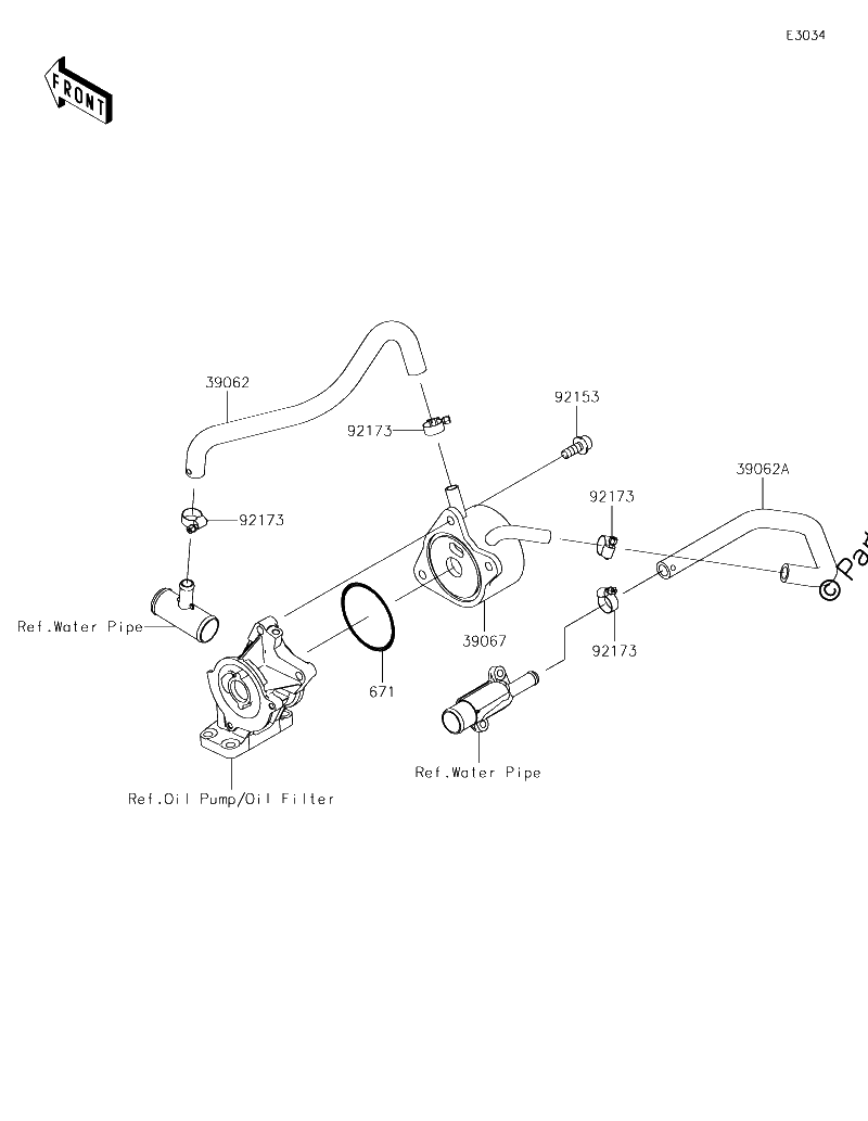 Diagrama de OIL COOLER