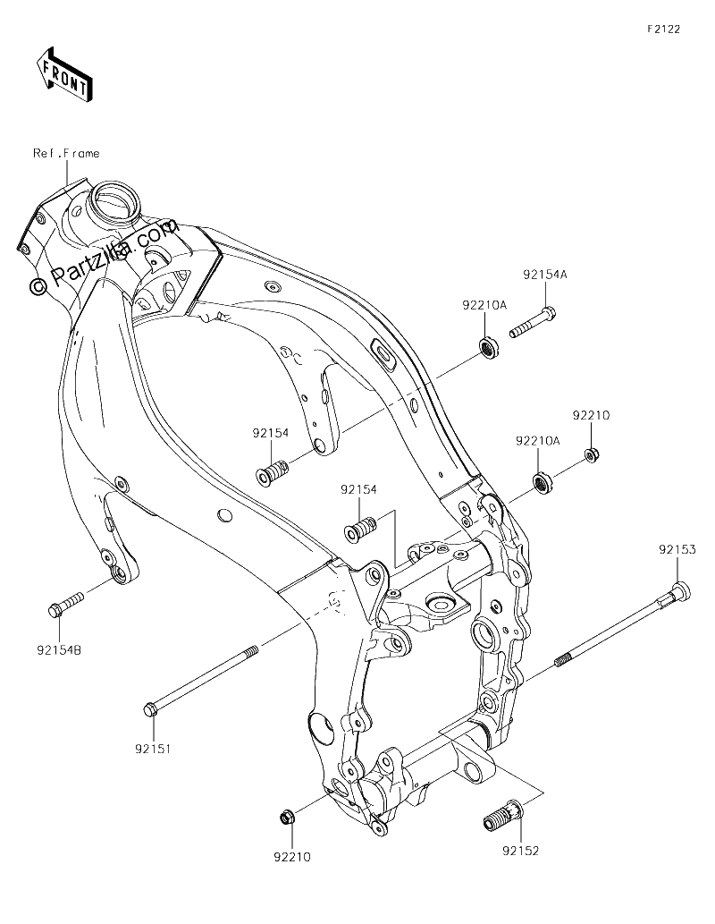 Diagrama de ENGINE MOUNT
