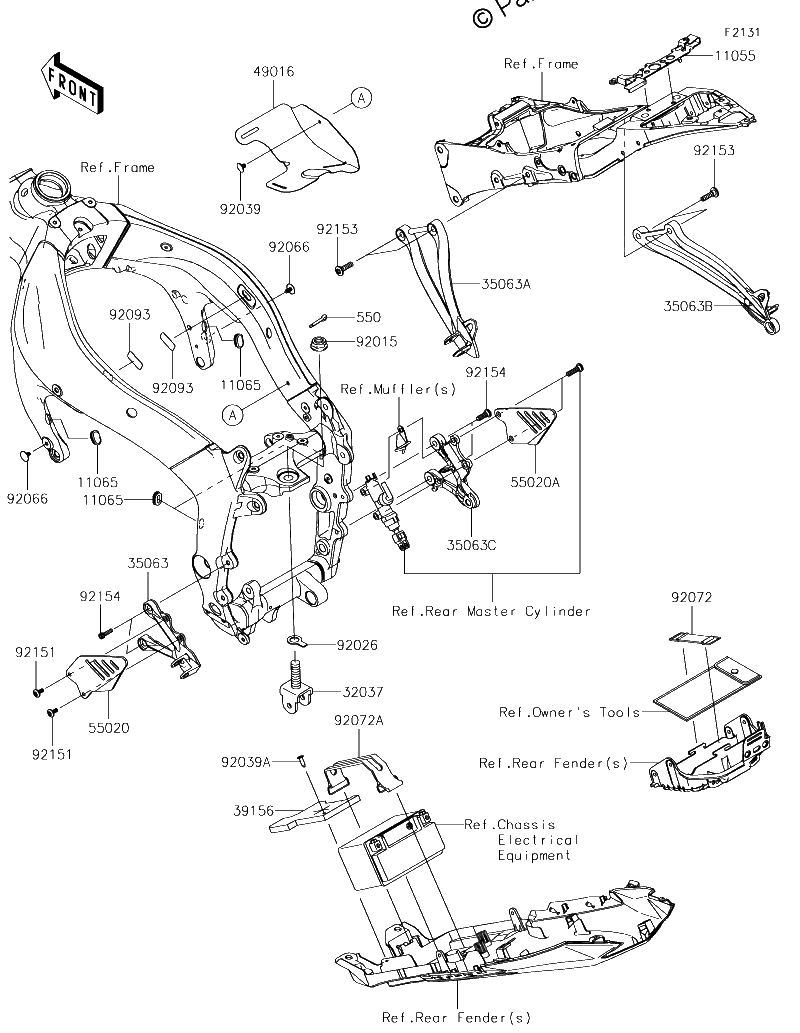 Diagrama de FRAME FITTINGS