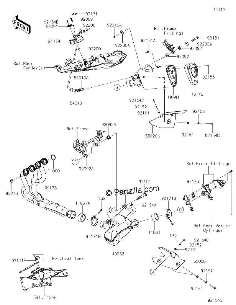 Diagrama de MUFFLER S