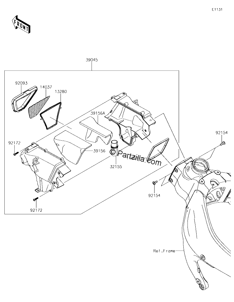 Diagrama de AIR DUCT