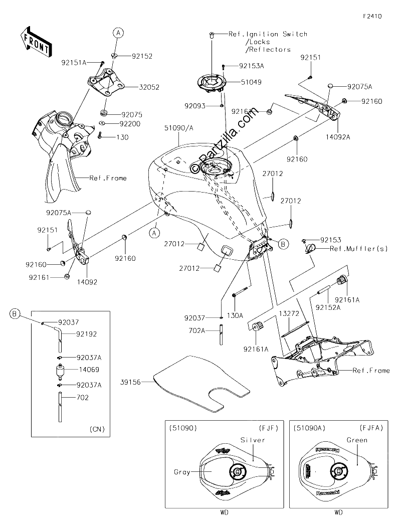 Diagrama de FUEL TANK