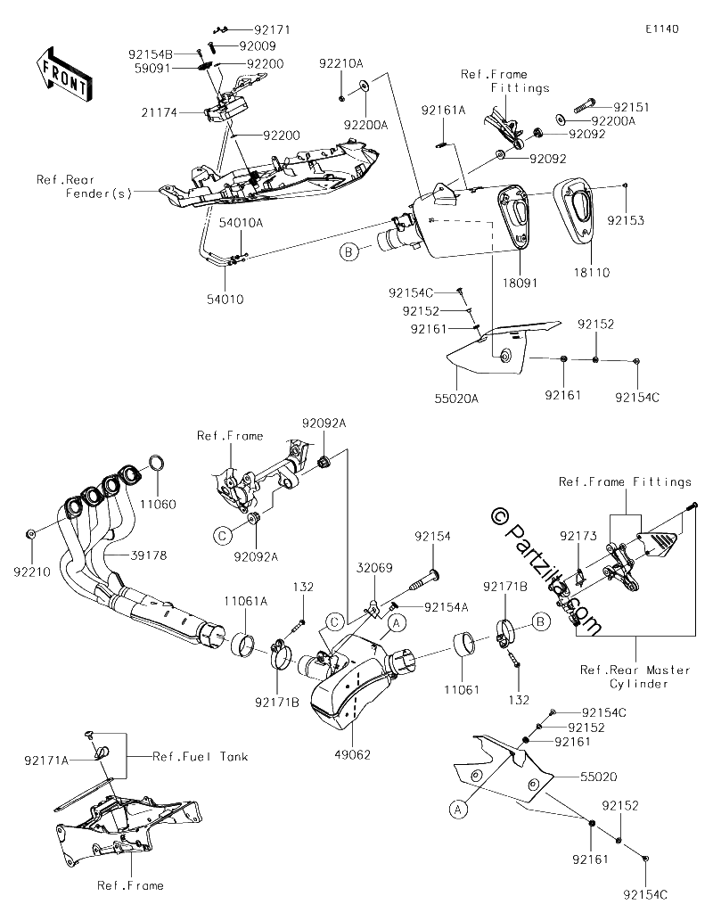 Diagrama de MUFFLER S