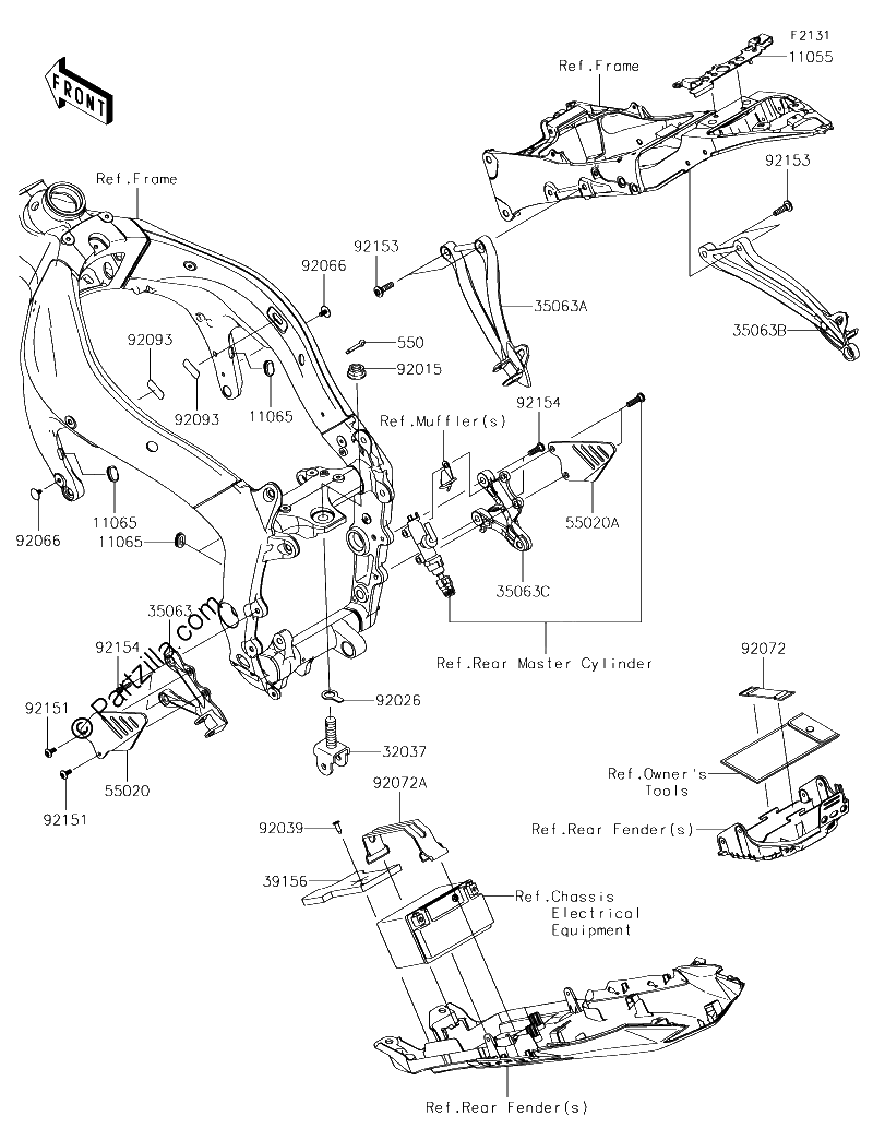 Diagrama de FRAME FITTINGS
